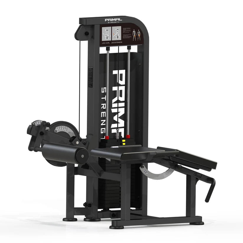 Primal Performance Series 125kg Pin-Select Dual - Leg Ext/Prone Leg Curl