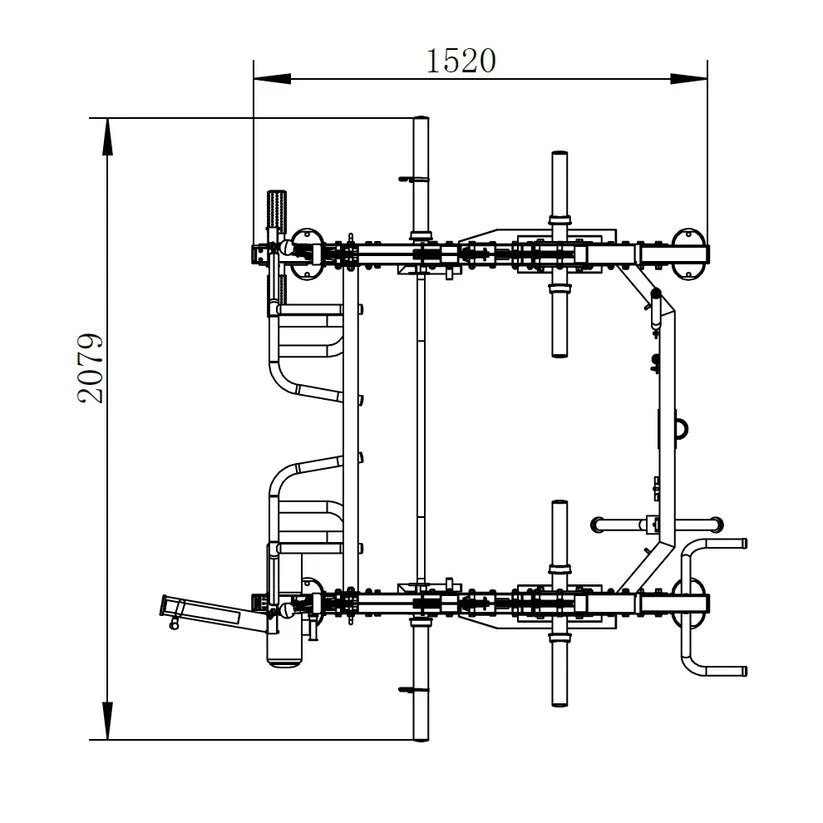 Primal Personal Series Plate Loading Multi Rack System – OMNIA