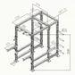 Primal Performance Series Short Power Rack (optional platform)